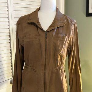 Old Navy linen jacket. Mustard color. Never worn.